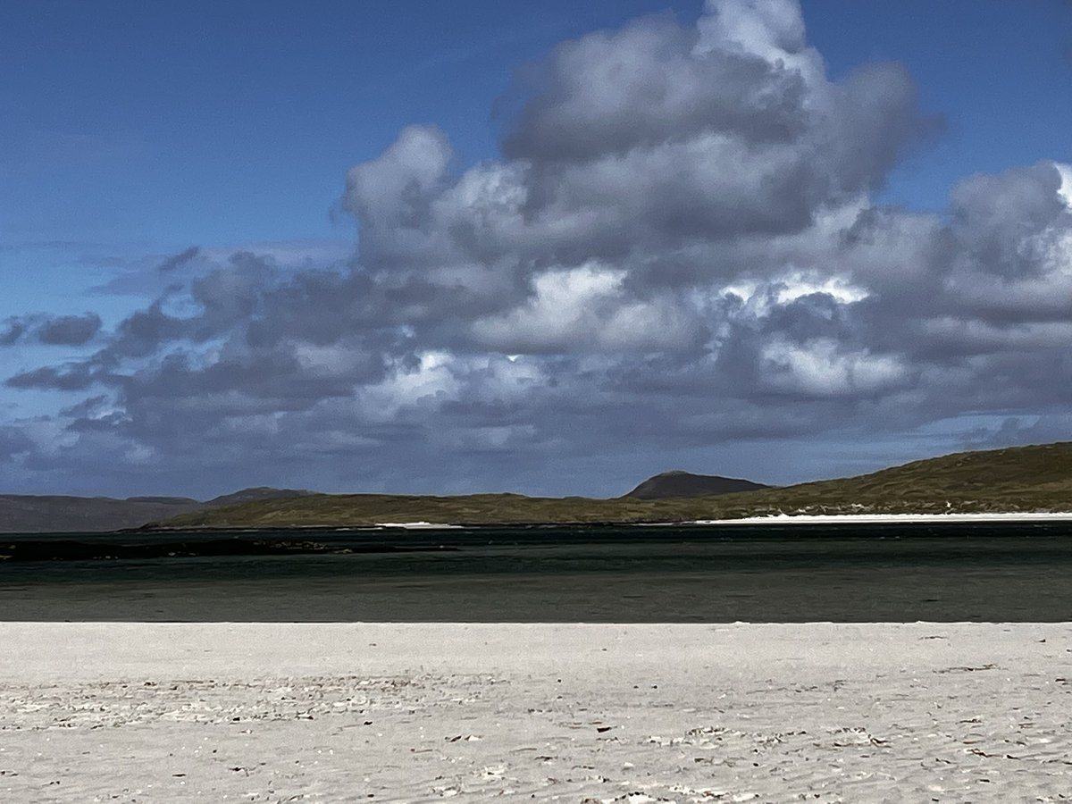 You can’t match the Outer Hebrides. I’m in love #barra #Outerhebrides #beaches