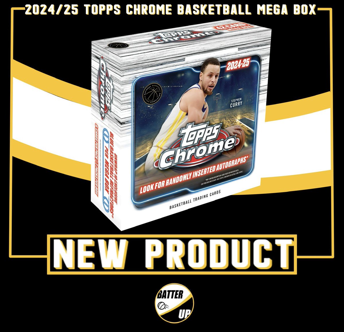 BUSportsCards's tweet image. 🚨NEW PRODUCTS🚨

2024-25 @Topps Finest UCC
-2 Autographs per box

2024-25 @Topps Chrome Basketball Mega Box
-Look for randomly inserted autographs

#Topps #ToppsFinest #ToppsSoccer #ToppsChrome #ToppsChromeBasketball #ToppsBasketball #TheHobby #BatterUpCards