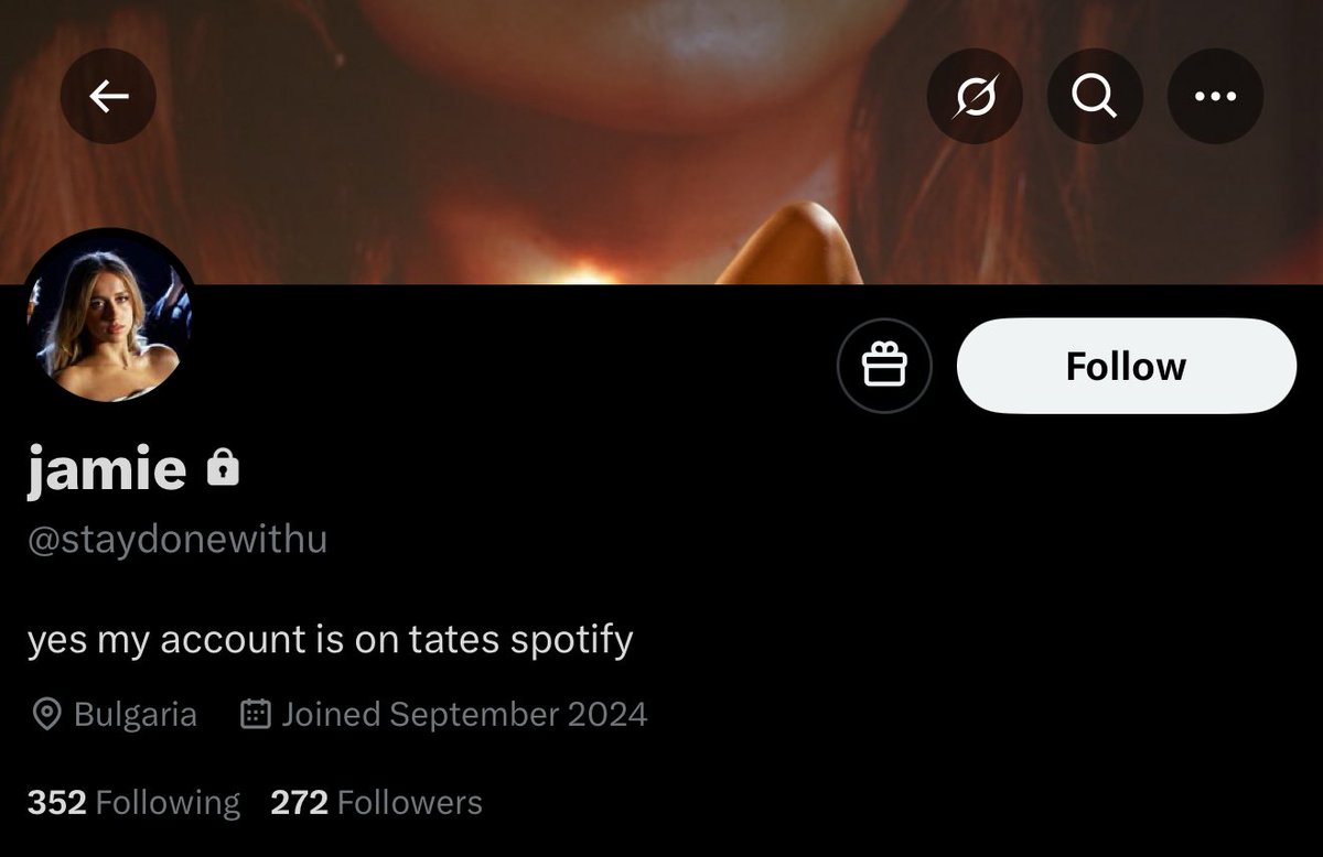 🚨 please go and report this account, they’ve leaked tates contract with her label