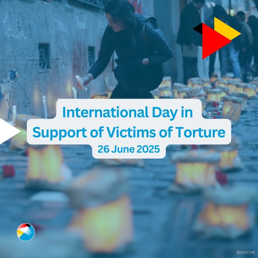 Torture is a crime against humanity. 🚫

Germany strongly condemns all forms of torture and calls for its global eradication. As a member of the UN Subcommittee on Prevention of Torture, we work to uphold human dignity –worldwide.