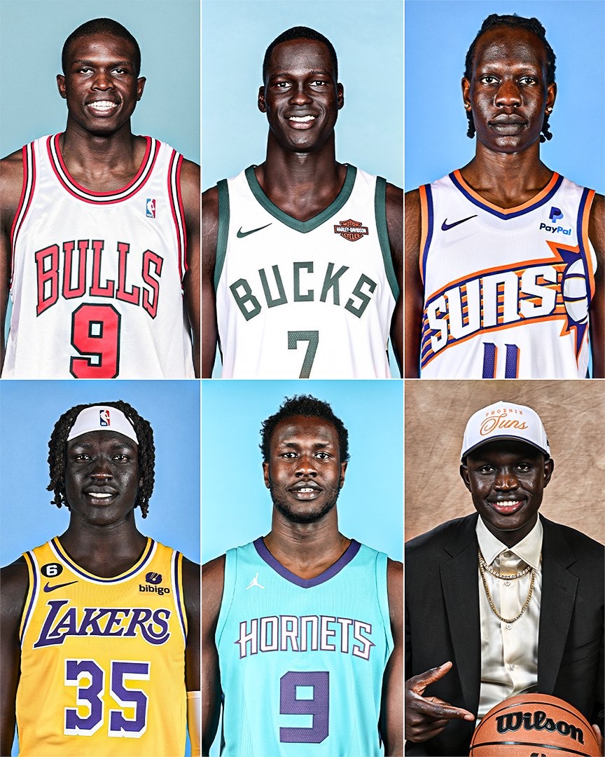 Khaman Maluach continues South Sudan's legacy in the NBA. 🇸🇸💫