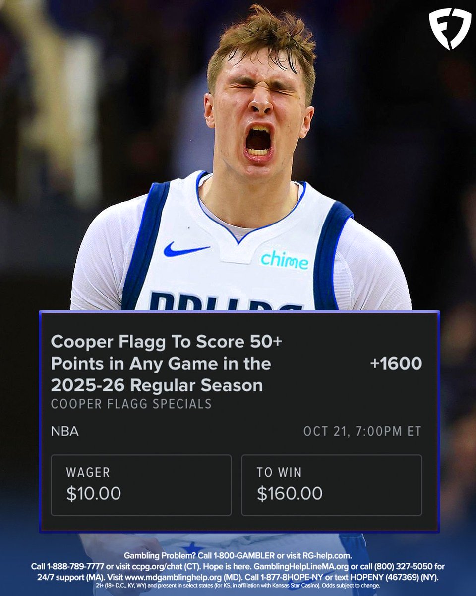 FanDuel Sportsbook tweet media