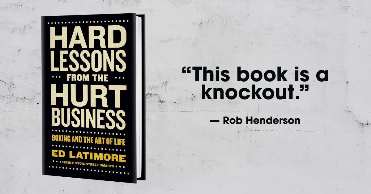 We're about 6 weeks out from the release of my new book, "Hard Lessons From The Hurt Business: Boxing And The Art of Life," and I want to make it a “no-brainer” for you to purchase.

I’ve compiled an incredible collection of exclusive bonuses available to those who pre-order the