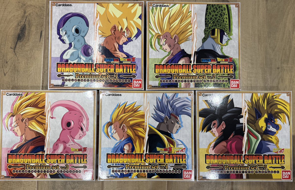 retro_cards's tweet photo. [Vente] Dragon Ball Super Battle Premium Set

Les 5 volumes complet et avec sur-carton.

Tout est en excellent état.

N’hésitez pas à me contacter si besoin d’informations. ✌🏻 https://t.co/2ffXv5jgFg