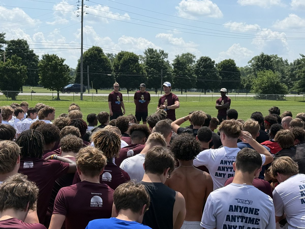 Garrett Drake (@garrettadrake) on Twitter photo 5th annual Danny Etling Football Camp getting underway at TH South.
Hear from Danny and more tonight on <a href="/WTWOsports/">WTWO Sports</a> 5th annual Danny Etling Football Camp getting underway at TH South.
Hear from Danny and more tonight on <a href="/WTWOsports/">WTWO Sports</a>