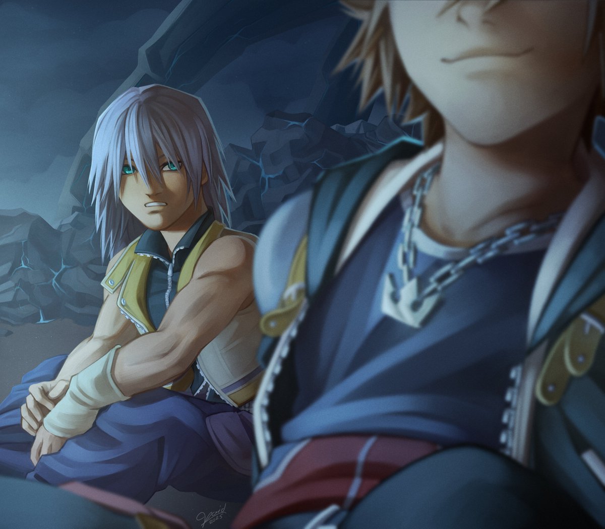 xVoidCore's tweet image. Admiration.
#kingdomhearts #art