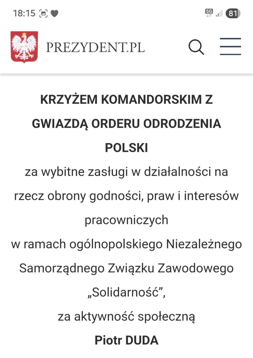 Piostar_blog's tweet photo. Semka, Gursztyn, Duda Piotr, Saryusz - Wolski...
Najwyższe odznaczenia PL‼️
Za wiernopoddaństwo PiSowi należą im się ordery z bibuły i plasteliny, a nie narodowe uszlachetnienie❗️
#DudAn niszczy moralność i honor do cna‼️ https://t.co/e1GAutSMhV