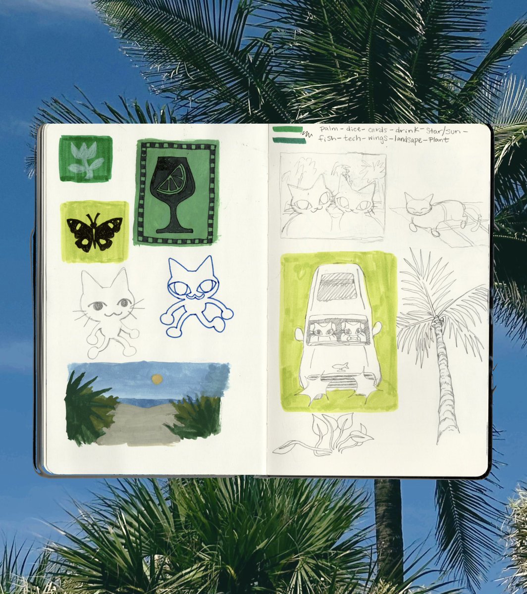 kellypringleart's tweet image. Sketchbook scans from the past few months 🌟