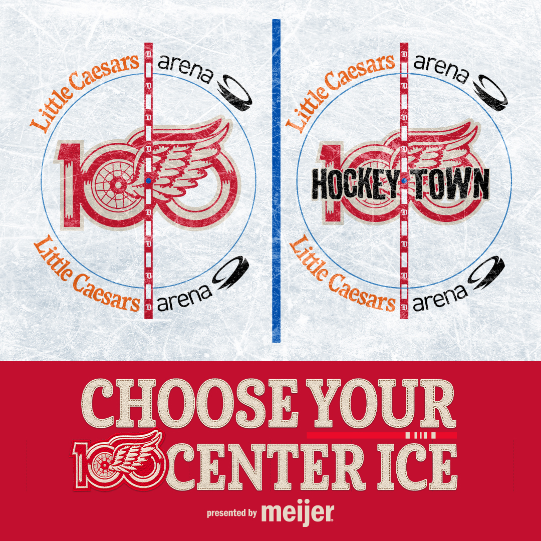 DetroitRedWings's tweet image. Hey, hey, Hockeytown… 😏

We want YOU to help us choose which logo will be on center ice this season!

Vote now! » bit.ly/centerice_