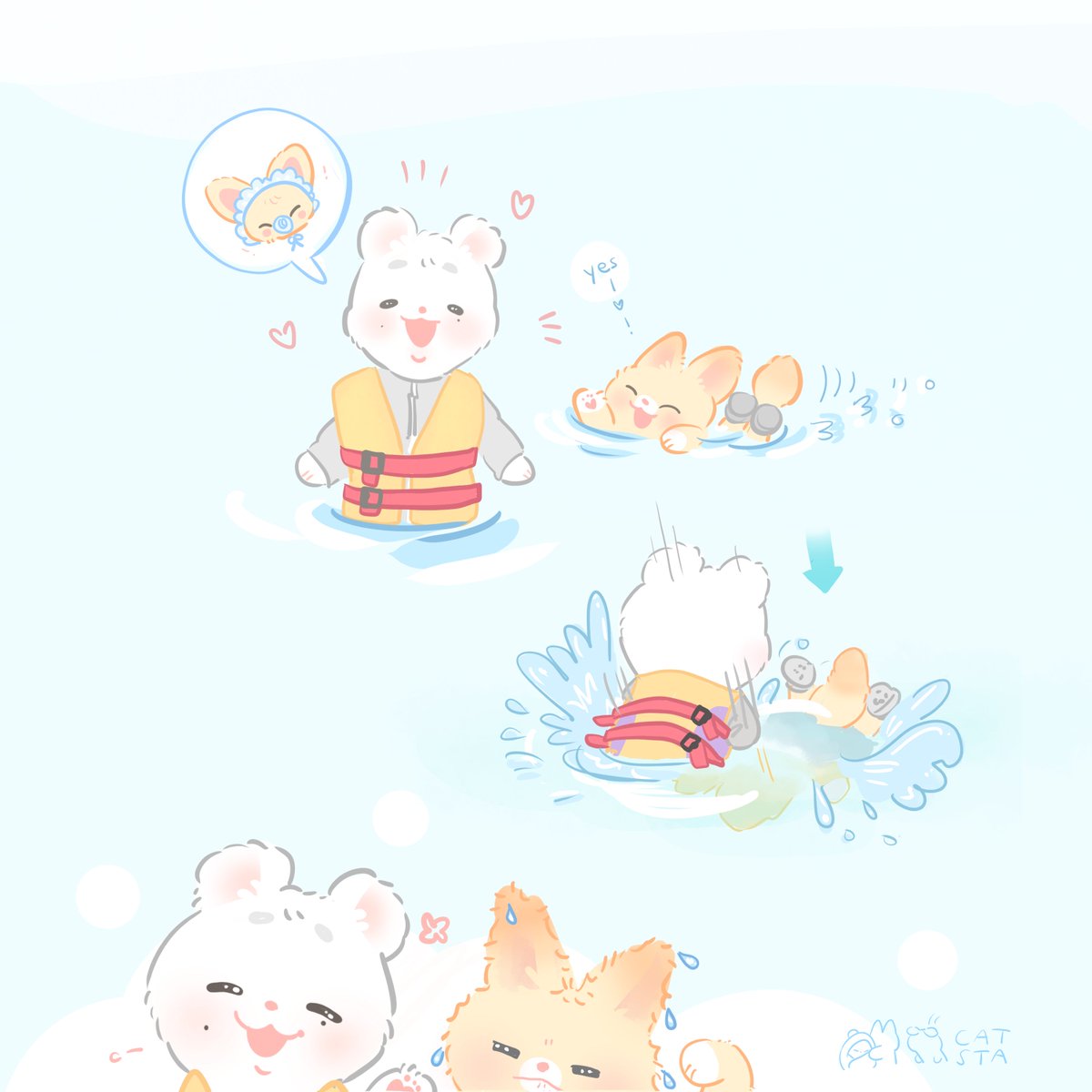 already fell hard
but someone is still pushing 😔

#hyunin #현양
#staycatsart