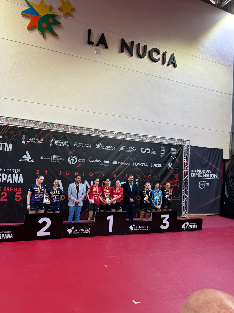 🤩 Seguimos acumulando éxitos en La Nucía.

💪🏼 Nos colgamos el bronce por equipos gracias al trabajo de Isabel Conchillo, Sofía Couce y Julia Martín. ¡Seguimos!