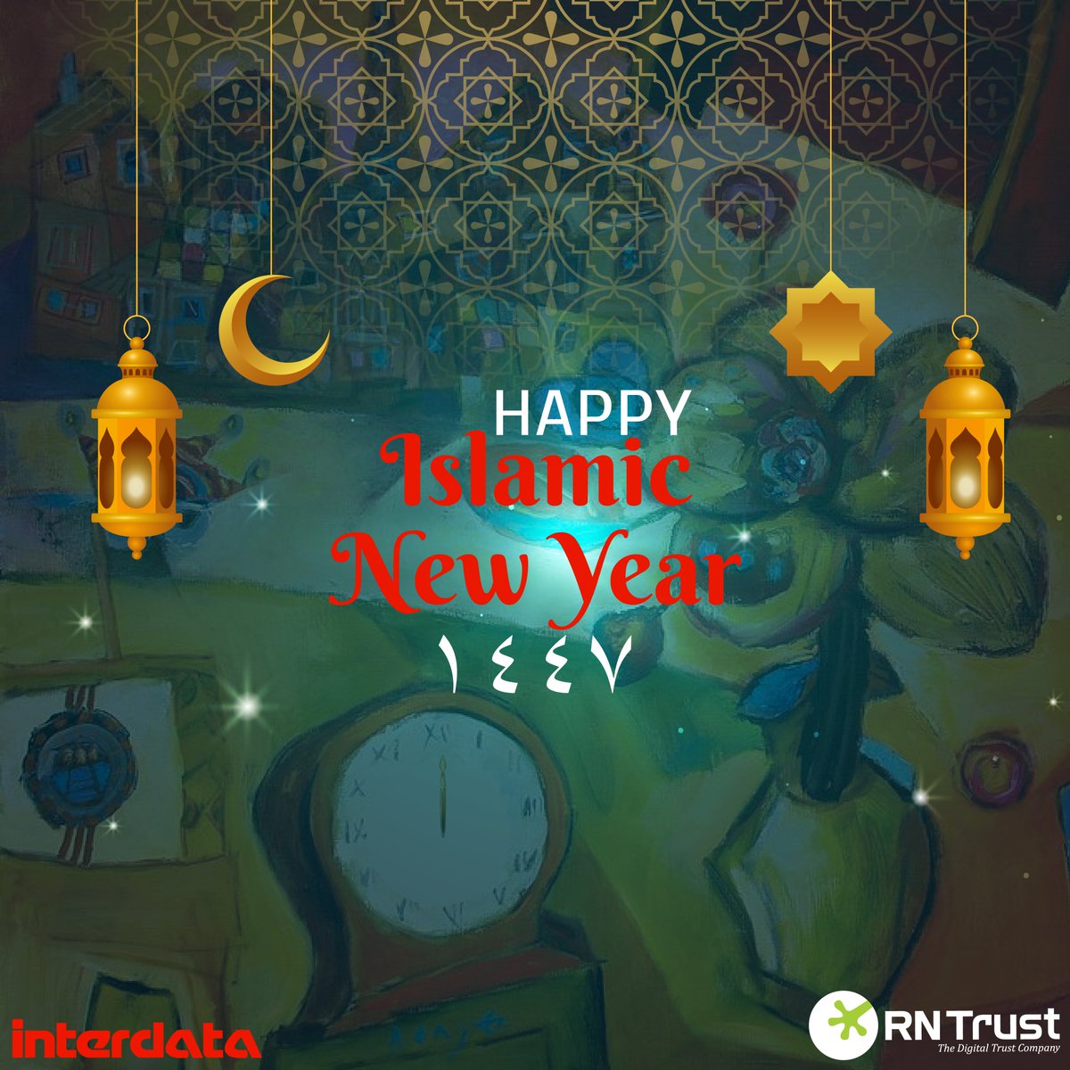 rntrustme's tweet image. ✨ Happy Islamic New Year 1447 AH! ✨
As we welcome the Islamic New Year, RNTrust wishes you a year filled with peace, prosperity, and new beginnings.
#IslamicNewYear #Hijri1447 #CorporateGreetings
