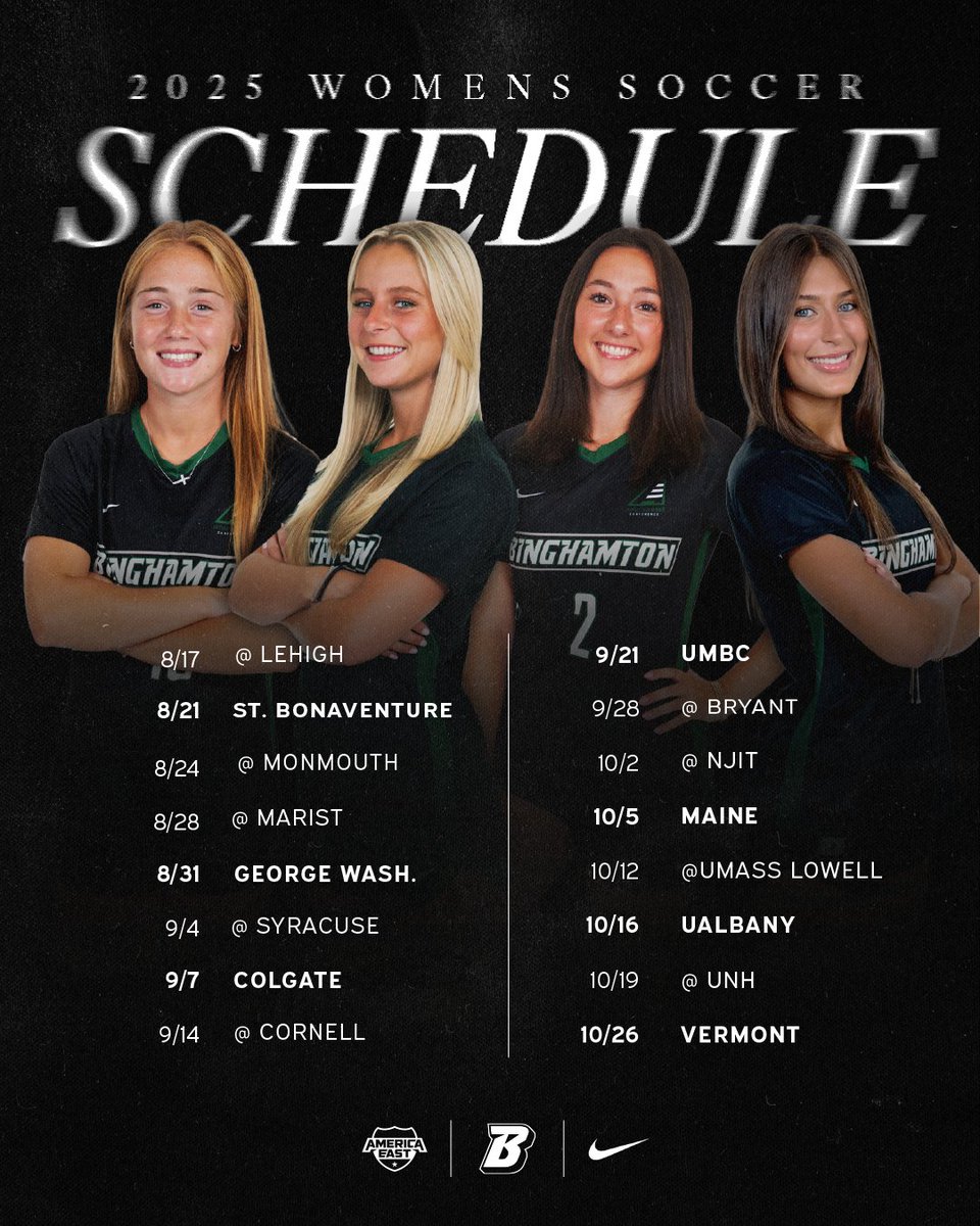 Here is your 2025 Bearcat schedule ... 52 days until the opener!!
binghamtonbearcats.com/news/2025/6/26…
#ONEBinghamton