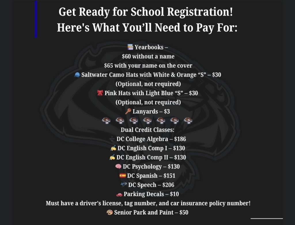 SaltilloHS's tweet image. Info about registration…