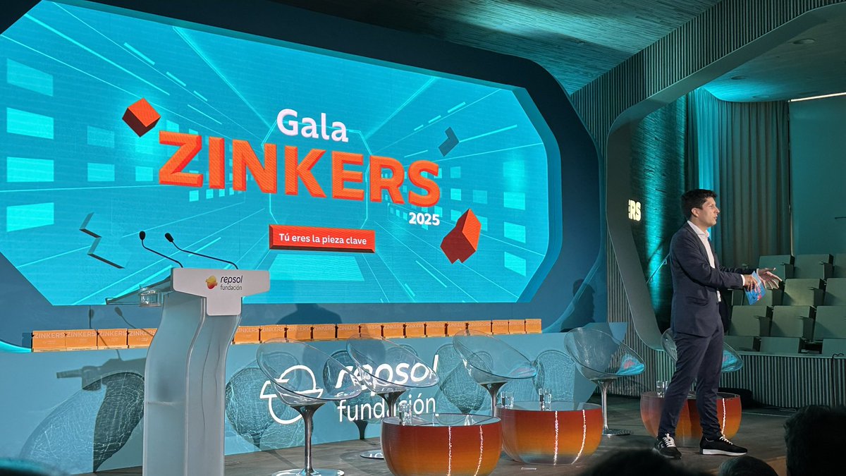 Patricia Heredia (@pherediagil) on Twitter photo Empieza la Gala #PremiosZinkers <a href="/FundacionRepsol/">Fundación Repsol</a>
Mucha suerte a todos los centros finalistas 👏🏼👏🏼👏🏼 ¡Grandes trabajos! Empieza la Gala #PremiosZinkers <a href="/FundacionRepsol/">Fundación Repsol</a>
Mucha suerte a todos los centros finalistas 👏🏼👏🏼👏🏼 ¡Grandes trabajos!