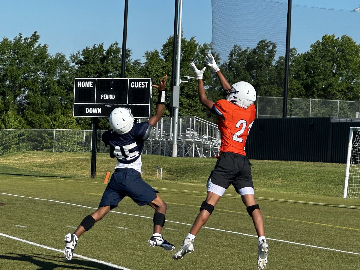 OEFootballboost's tweet image. Your Hawks hit the field today for their first scrimmage this season. All teams participated and made every rep count! The countdown to regular season is on. #HawkPride