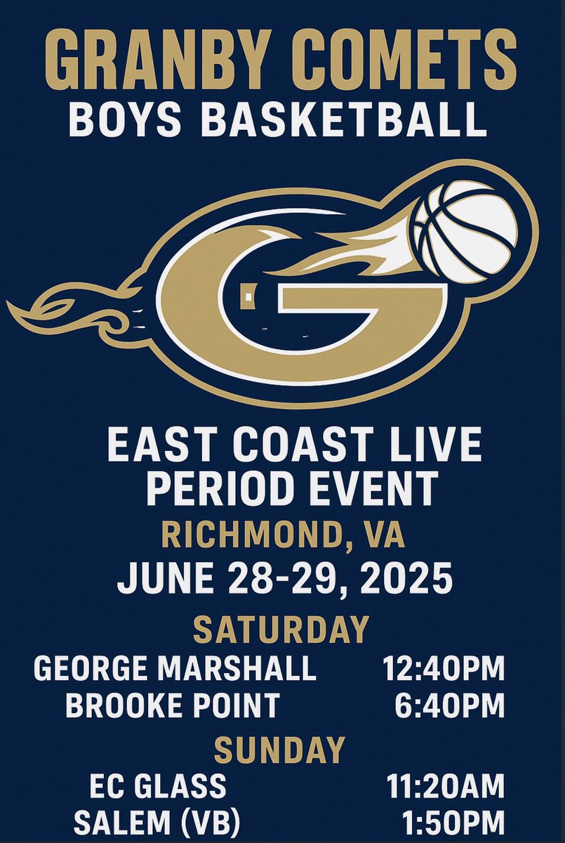 Catch me at the East Coast Live this weekend here is my game schedule!