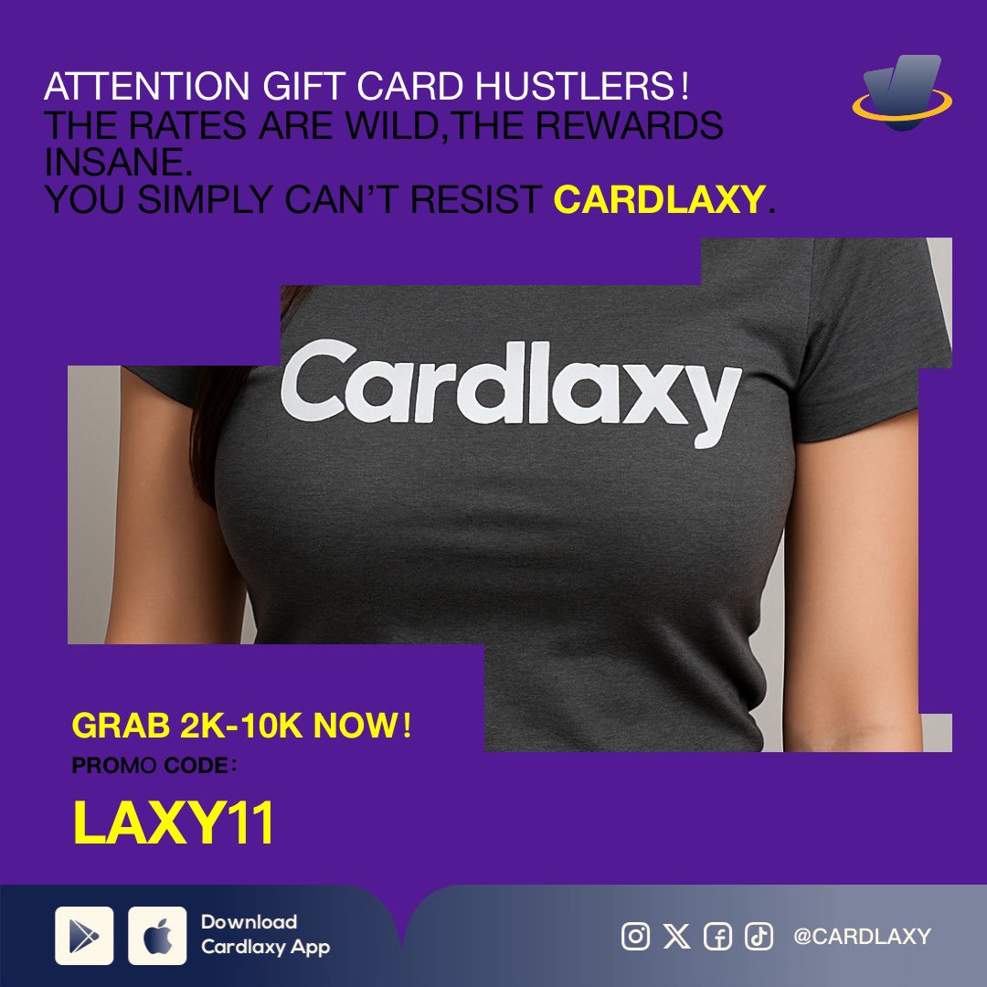 cardcosmic_'s tweet photo. 👥 Invite &amp; Earn — Together!

Invite a friend to Cardlaxy

When they trade 40K+, you both get 1000

Plus, you earn 0.5% of every future trade they make 😏

📩 Your Invite Code: LAXY11 https://t.co/IHipzy8qKC