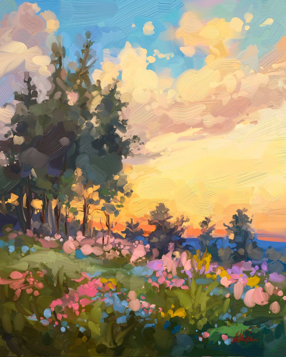 MikkoTyllinen's tweet photo. ~ Golden hour ~
Digital oil painting https://t.co/ym5mABiiXN