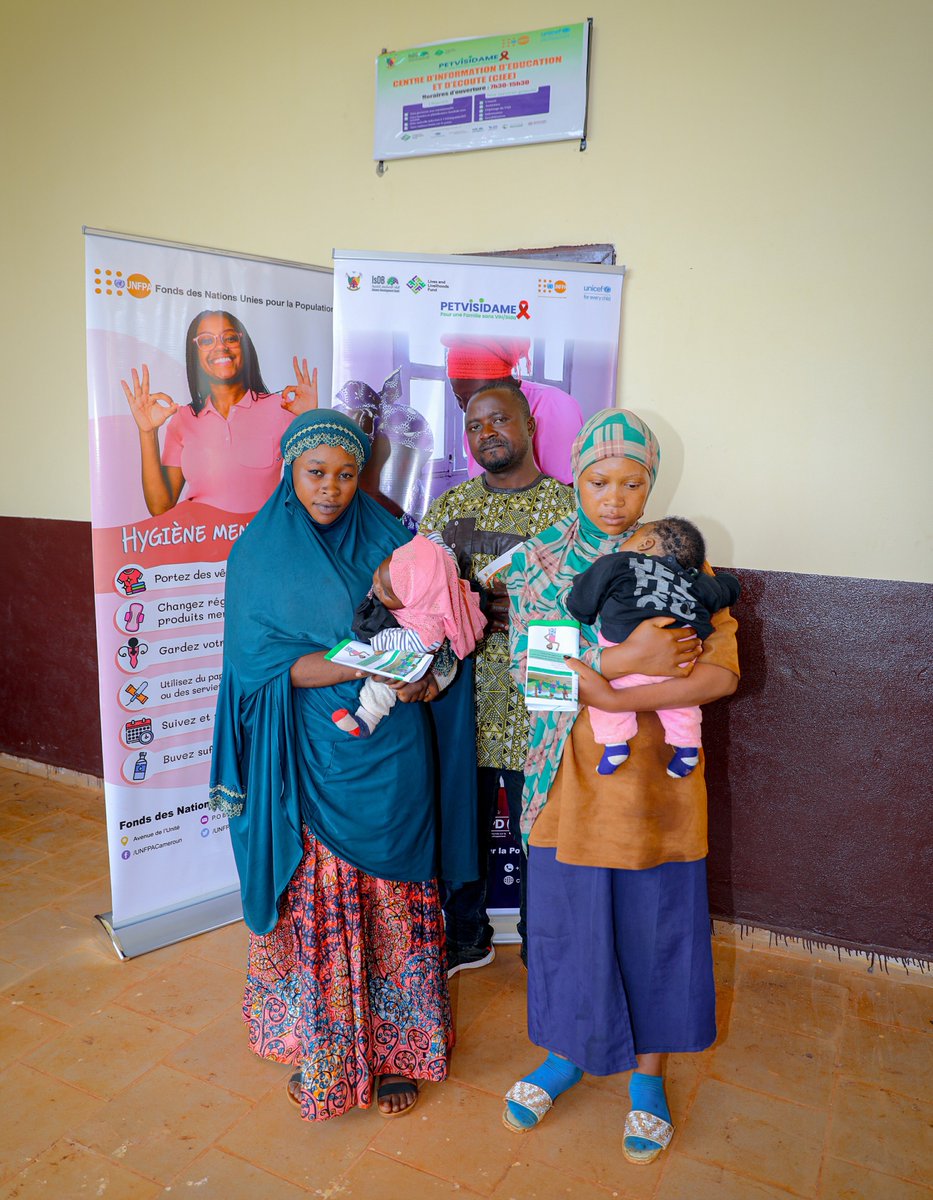 Les #MariagesForcés et #GrossessesPrécoces demeurent des réalités auxquelles 👧🏾de 6-17 ans font face à Bangourain. Avec #PETVISIDAME financé par <a href="/isdb_group/">IsDB Group</a>, #UNFPACmr a mis en place un centre d’infos et d’écoute des jeunes sensibilise pour mettre fin à ces pratiques néfastes.