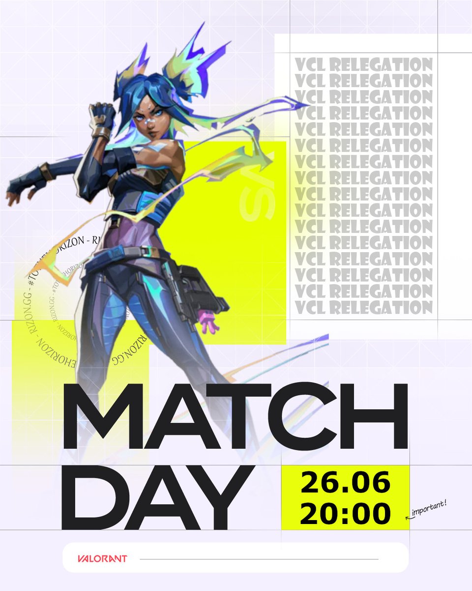 Für unser Academy Team RIZON IMPACT geht es heute in's erste Relegation-Match für die <a href="/valleague_dach/">HanseMerkur Challengers DACH</a>!
🦺🦺🦺🦺🦺

🆚 <a href="/XplosionEU/">Xplosion</a> 
⏰ Start zw. 20-21 Uhr
📺 Watchparty bei <a href="/JulezBTKT/">JulezBTKT</a> 
#tothehoRIZON🦺💛