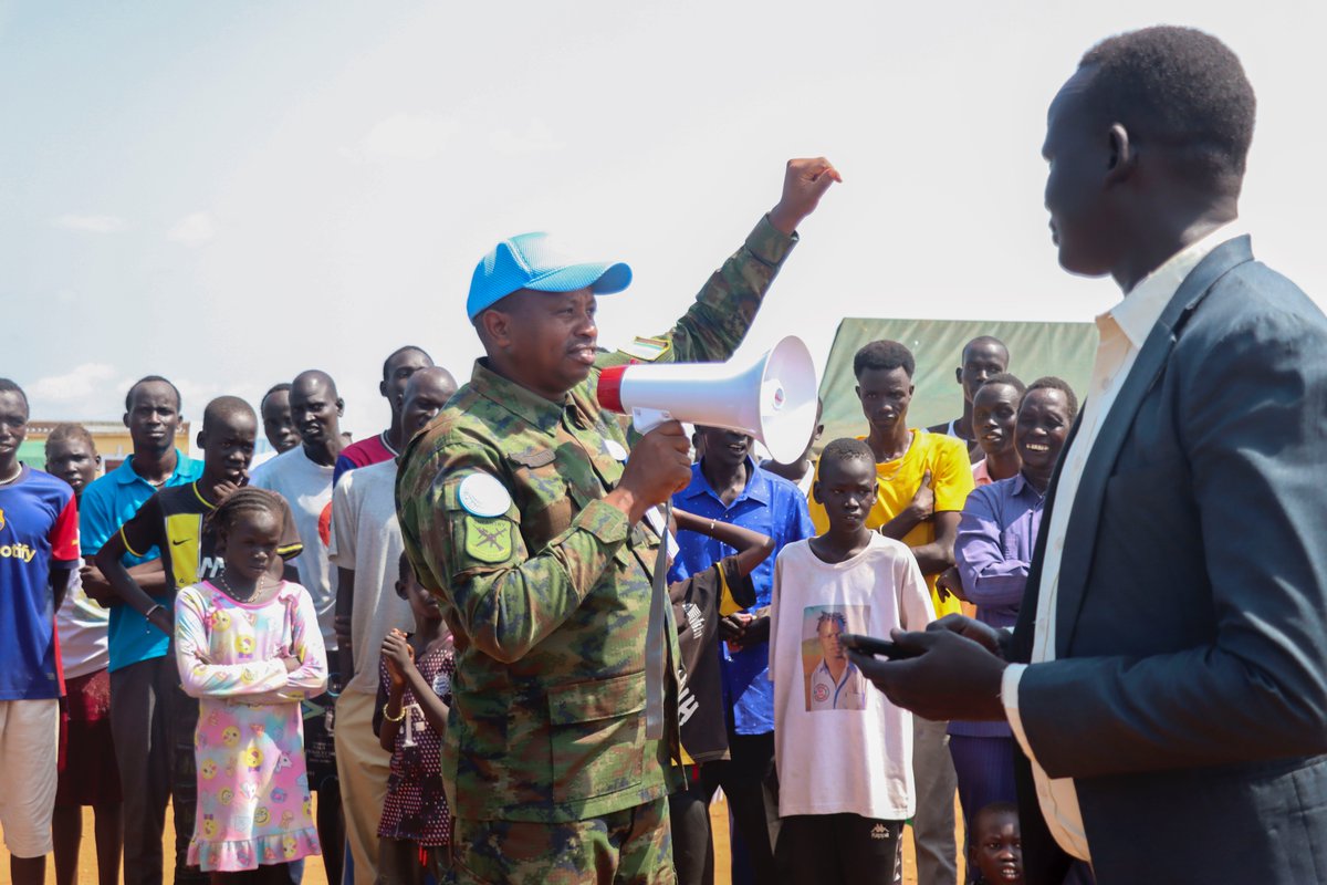 Rwandan contingents serving under the United Nations Mission in South Sudan (Rwanbatt3, Rwanbatt1, Rwanda Aviation Unit, and Rwanda Formed Police Unit), in partnership with the Society for Family Health (SFH-Rwanda), offered medical services to over 500 residents of Amadi