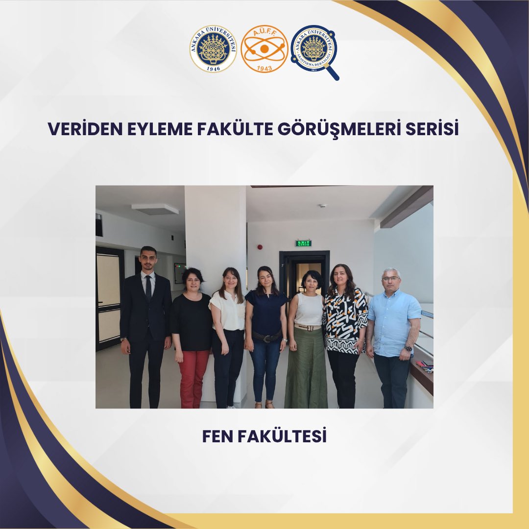 Veriden Eyleme Fakülte Görüşmeleri Serimizin bu haftaki ikinci toplantısı Fen Fakültesi Dekan Yrd. Doç. Dr. Şeyda Fikirdeşici Ergen'in katılımlarıyla gerçekleşti.