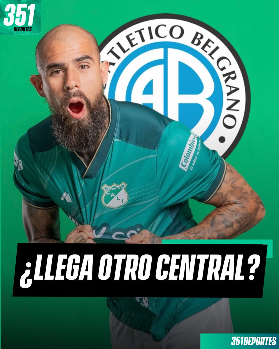351 Deportes (@351deportes) on Twitter photo 🏴☠️ ASOMA OTRO NOMBRE
🚨 #Belgrano inició conversaciones por el central Juan Sebastián Quintero, tal como adelantó <a href="/urieliugt/">Uriel Iugt</a>.
↪️ El defensor fue ofrecido y el “Pirata” está evaluando la situación, no se descarta que se realice una oferta contractual.
⚔️ El futbolista está 🏴☠️ ASOMA OTRO NOMBRE
🚨 #Belgrano inició conversaciones por el central Juan Sebastián Quintero, tal como adelantó <a href="/urieliugt/">Uriel Iugt</a>.
↪️ El defensor fue ofrecido y el “Pirata” está evaluando la situación, no se descarta que se realice una oferta contractual.
⚔️ El futbolista está