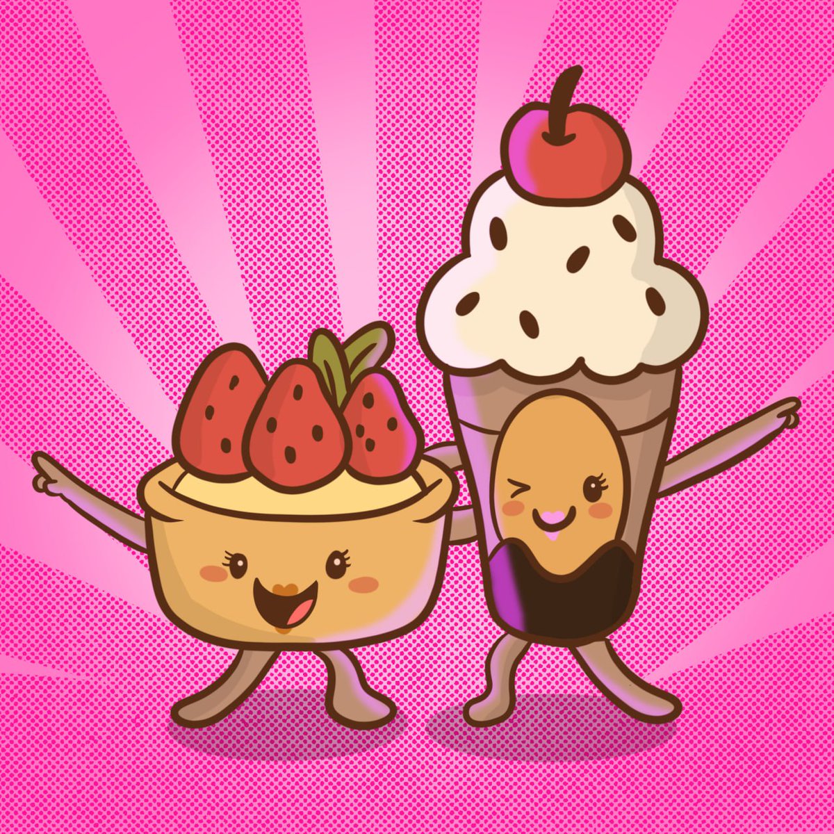 New characters unlocked:

Tilly Tart and Suzie Sundae

$BACON