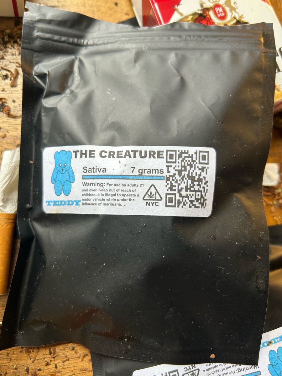 straight up smoking “the creature”