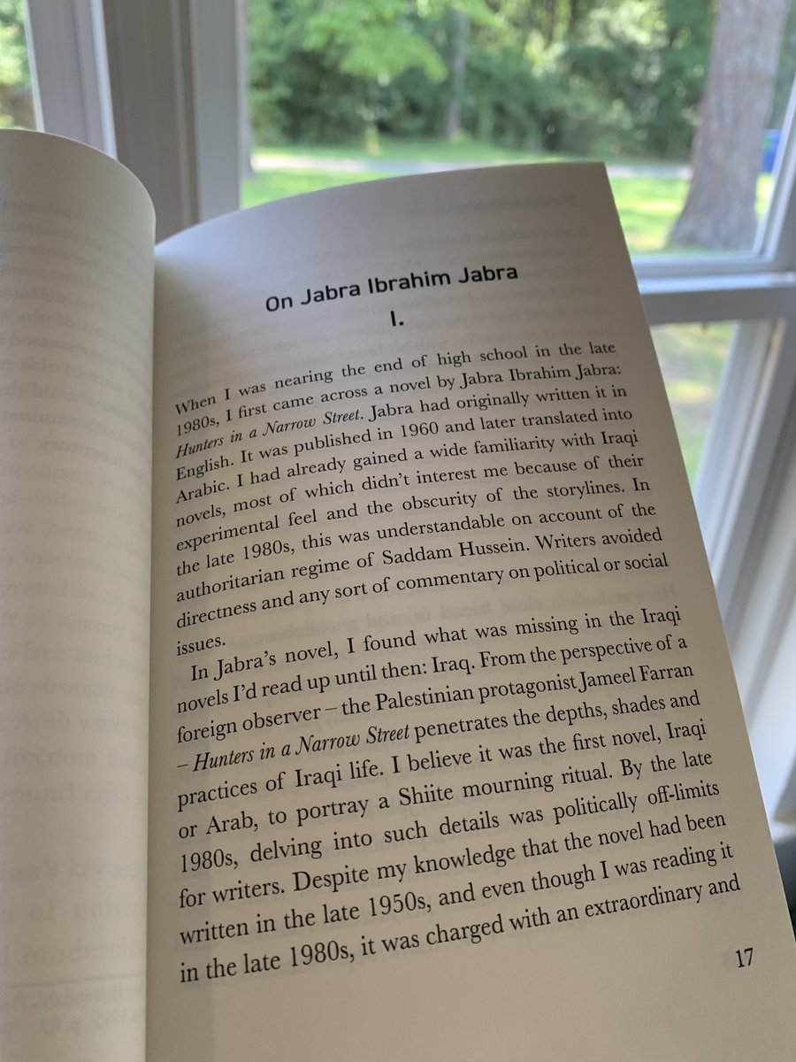 Will Tamplin (@wc_tamplin) on Twitter photo Congratulations to Ahmed Saadawi <a href="/saadawi_a/">Ahmed Saadawi - أحمد سعداوي</a> on his introduction to the novel "The Other Rooms" by Jabra Ibrahim Jabra!
Coming out in September from <a href="/DarfPublishers/">Darf Publishers</a>
ألف مبروك يا سيدي --
مقدمتك للرواية "الغرف الأخرى" لجبرا ابراهيم جبرا جاهزة وستطلع بشهر ٩ !! Congratulations to Ahmed Saadawi <a href="/saadawi_a/">Ahmed Saadawi - أحمد سعداوي</a> on his introduction to the novel "The Other Rooms" by Jabra Ibrahim Jabra!
Coming out in September from <a href="/DarfPublishers/">Darf Publishers</a>
ألف مبروك يا سيدي --
مقدمتك للرواية "الغرف الأخرى" لجبرا ابراهيم جبرا جاهزة وستطلع بشهر ٩ !!