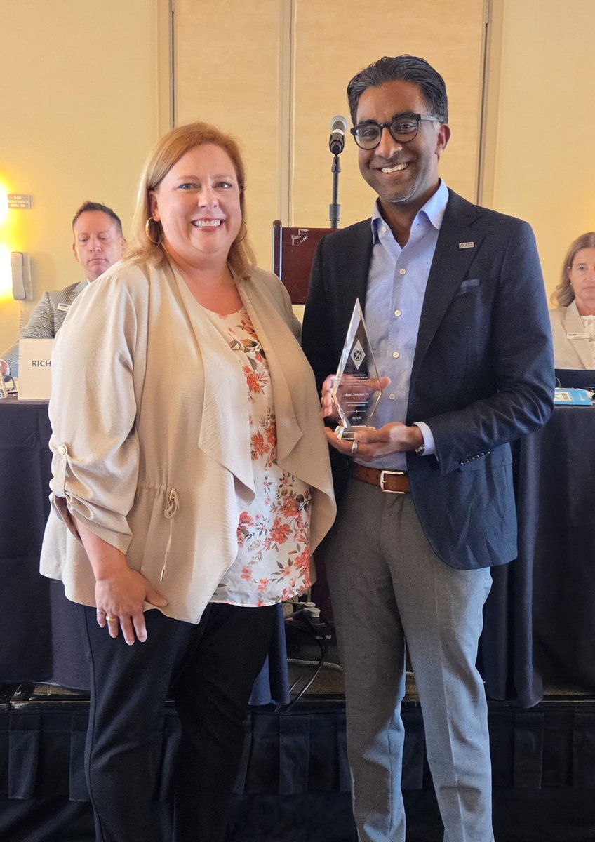 Congratulations to Marc Sandhu, P.E. out of our TSPE Dallas Chapter (<a href="/TSPE_Dallas/">TSPE Dallas Chapter</a>), proud recipient of the TEF Distinguished Engineer of the Foundation award which was presented at this year's conference! #TSPECON #TSPE