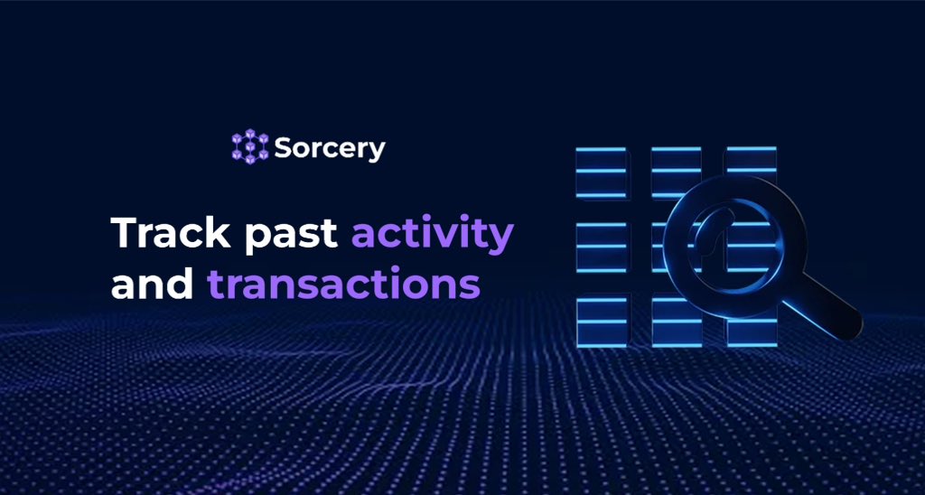 Track past transactions and activity across $ETH, $BNB, $AVAX 🔗

sorcery.finance/explorer

Sorcery Explorer is an easy way to manage trades. 🚀