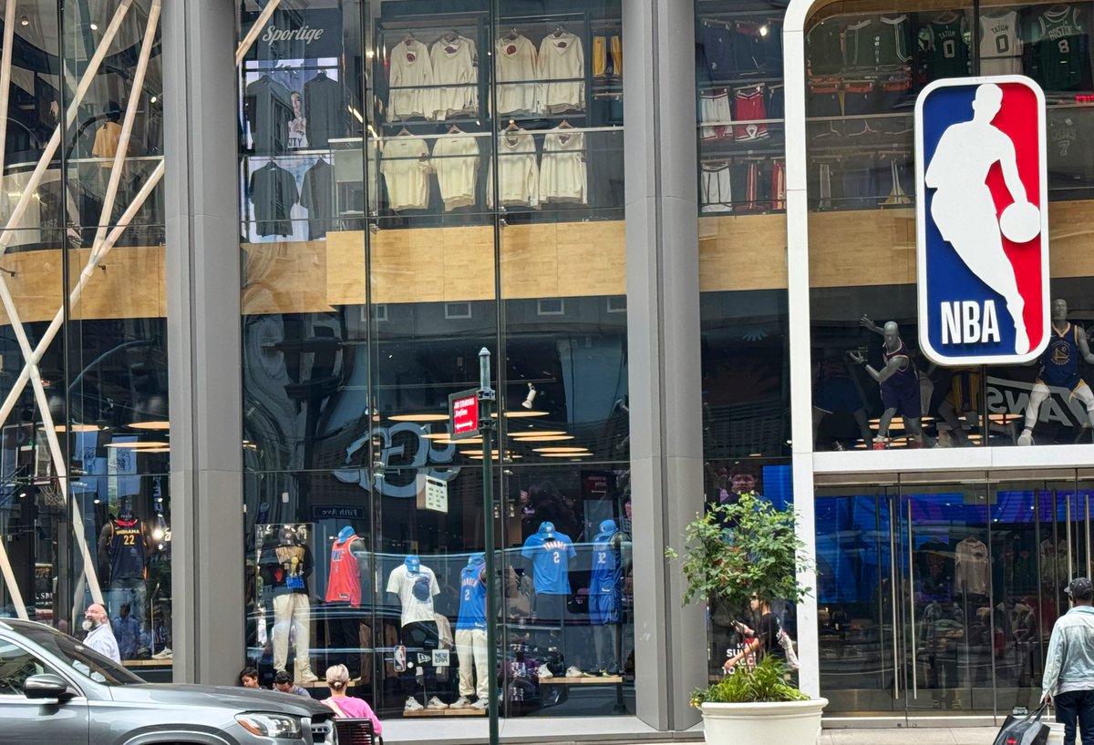 Brandon Drumm (@bdrumm_rivals) on Twitter photo NBA store in NYC repping all the <a href="/okcthunder/">OKC THUNDER</a> gear in the front windows!
#OKCThunder! #ThunderUp NBA store in NYC repping all the <a href="/okcthunder/">OKC THUNDER</a> gear in the front windows!
#OKCThunder! #ThunderUp