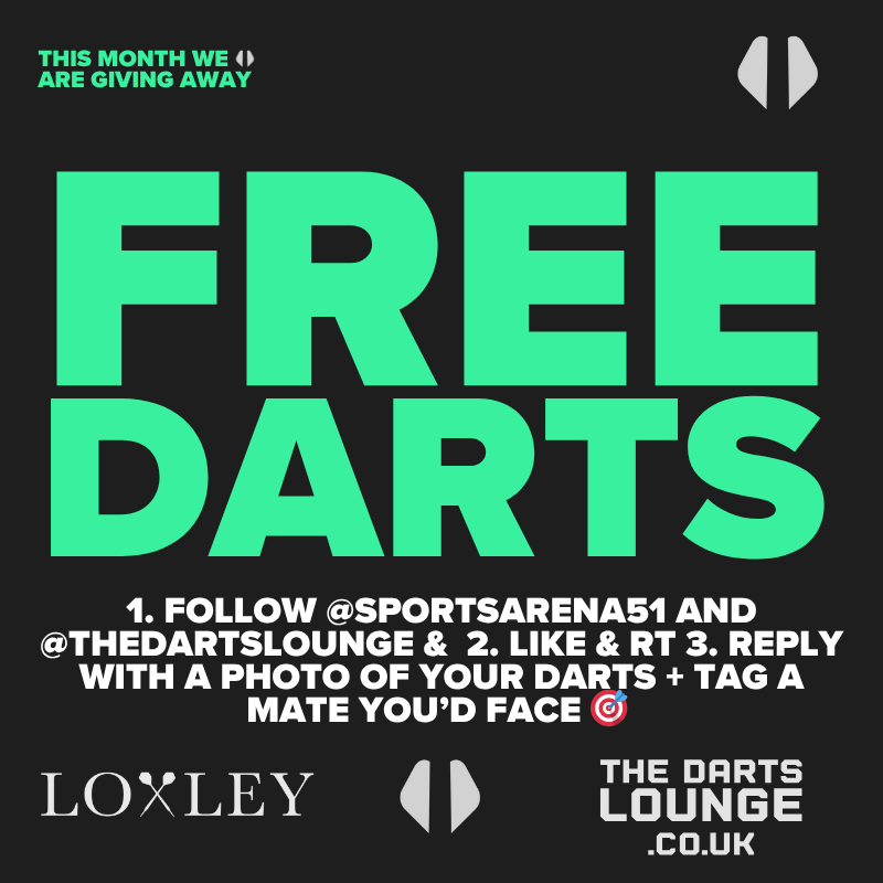 SportsArena 🏆 - Win Money Playing Darts From Home (@sportsarena51) on Twitter photo 🎯 With the US Darts Masters lighting up NYC this weekend...
We're celebrating by giving away FREE darts from <a href="/LoxleyDarts/">Loxley Darts</a> via <a href="/thedartslounge/">The Darts Lounge Ltd</a> 🔥
To enter:
1️⃣ Follow <a href="/SportsArena51/">SportsArena 🏆 - Win Money Playing Darts From Home</a> & <a href="/thedartslounge/">The Darts Lounge Ltd</a>
2️⃣ Like & RT
3️⃣ Reply with your home darts setup 🏠🎯
Winner picked after the 🎯 With the US Darts Masters lighting up NYC this weekend...
We're celebrating by giving away FREE darts from <a href="/LoxleyDarts/">Loxley Darts</a> via <a href="/thedartslounge/">The Darts Lounge Ltd</a> 🔥
To enter:
1️⃣ Follow <a href="/SportsArena51/">SportsArena 🏆 - Win Money Playing Darts From Home</a> & <a href="/thedartslounge/">The Darts Lounge Ltd</a>
2️⃣ Like & RT
3️⃣ Reply with your home darts setup 🏠🎯
Winner picked after the