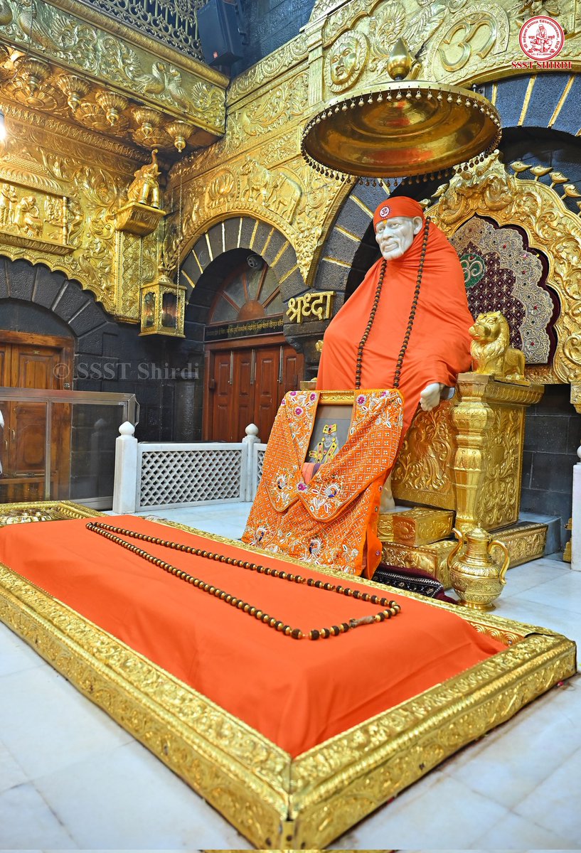 *!! ॐ साई राम !!*
*श्री साईबाबा संस्थान विश्वस्त व्यवस्था,शिर्डी*
*!! ॐ Sai Ram !!*
*Shri Saibaba Sansthan Trust, Shirdi*
≈≈≈≈≈≈≈≈≈≈≈≈≈≈≈≈≈ 

*आरती :-शेजारती* 
 *गुरुवार २६ जुन २०२५*   
*Aarti :-Shejarti*
*Thursday 26 June 2025*