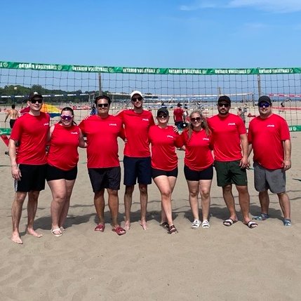 Way to go to our DJB team for finishing 4th at the <a href="/yBILD_GTA/">yBILD</a> Beach Volleyball Tournament at Woodbine Beach in Toronto! It was an awesome day full of sunshine, team bonding, and good vibes all around. #TeamBonding