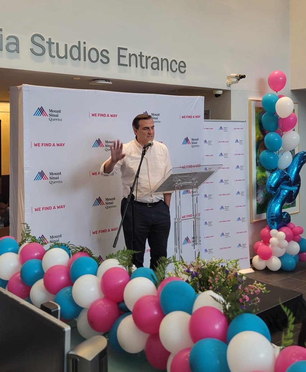 SenGianaris's tweet image. For decades, @MountSinaiNYC has been there for families in western Queens. As we celebrate 25+ years of operation, the future looks even brighter in my and @Gonzalez4NY's community, with $6 million that we've secured to construct a new state of the art ICU right here in Astoria