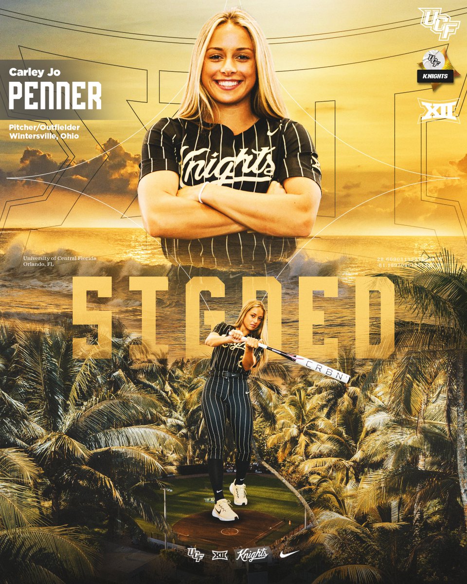 UCF Softball (@ucf_softball) on Twitter photo .<a href="/CarleyPenner/">Carley Jo Penner</a> is officially a Knight! Welcome to Orlando, Carley Jo! ⚔️
📰 ucfknights.com/SBPenner .<a href="/CarleyPenner/">Carley Jo Penner</a> is officially a Knight! Welcome to Orlando, Carley Jo! ⚔️
📰 ucfknights.com/SBPenner