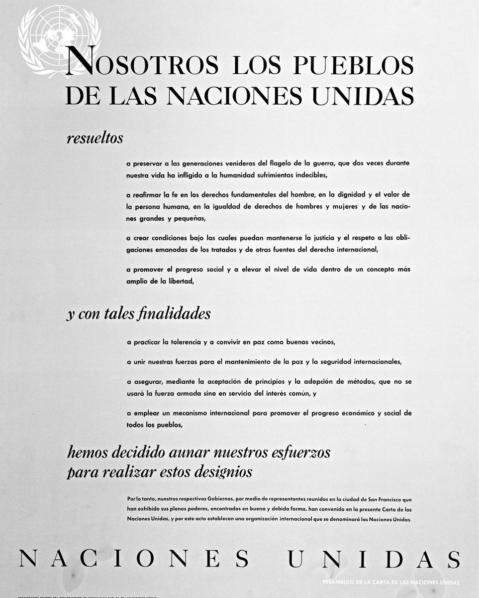 Peter Grohmann 🇺🇳 (@pgrohmann) on Twitter photo 📜 Hace 80 años, el mundo eligió la cooperación sobre el conflicto.
Descubre por qué la Carta de la ONU 🇺🇳sigue siendo un faro de esperanza.
🕊️ Lee la columna completa del Presidente de la Asamblea General publicada en <a href="/elsolde_mexico/">El Sol de México</a>
📰👉 lnk.bio/s/3aff6 📜 Hace 80 años, el mundo eligió la cooperación sobre el conflicto.
Descubre por qué la Carta de la ONU 🇺🇳sigue siendo un faro de esperanza.
🕊️ Lee la columna completa del Presidente de la Asamblea General publicada en <a href="/elsolde_mexico/">El Sol de México</a>
📰👉 lnk.bio/s/3aff6