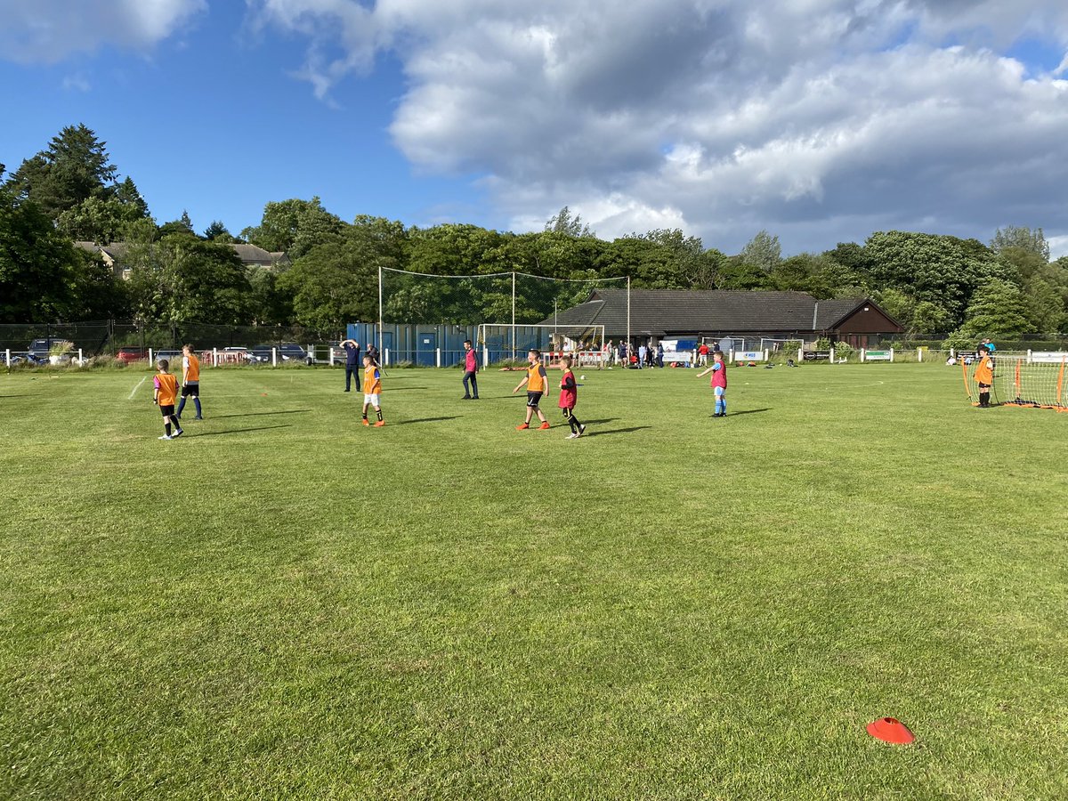 As part of the recent McDonald’s programme which ended recently we held a fun inter club festival where family members were invited to join in 👍⚽️
#footballforall 
<a href="/ScotFANorth/">North</a> 
<a href="/FunFootballUK/">McDonald’s Fun Football</a> 
<a href="/ScottishFA/">Scottish FA</a>