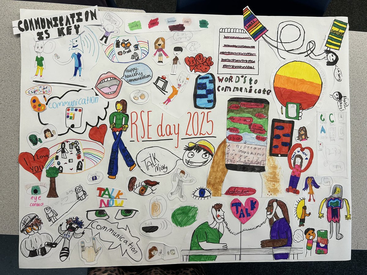 Miss Jackson (@missjacksonlw) on Twitter photo Here’s our incredible mural showing healthy ways to communicate, inspired by the work of Millie Yarwood for #RSEday 2025! The theme was communication: we discussed the importance of positive communication and how to solve problems❤️ <a href="/LadywoodKH/">Ladywood Primary School</a> <a href="/embarkfed/">Embark Federation</a> Here’s our incredible mural showing healthy ways to communicate, inspired by the work of Millie Yarwood for #RSEday 2025! The theme was communication: we discussed the importance of positive communication and how to solve problems❤️ <a href="/LadywoodKH/">Ladywood Primary School</a> <a href="/embarkfed/">Embark Federation</a>