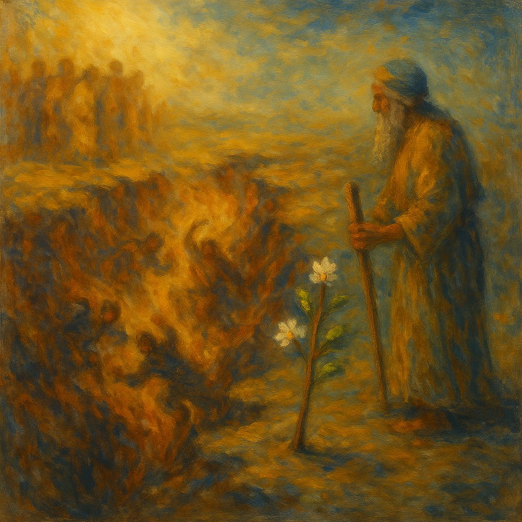 MeniEvenIsrael's tweet photo. Korach saw one crack and declared the whole house broken.
He mistook Moses’ humility for weakness, and ambition for justice.
But not every flaw is failure.
In Judaism, we ask questions to build—not to burn.

#ParashatKorach | #TorahWisdom | #WordOfTheWeek | #ShabbatShalom https://t.co/0EwsZfASdY