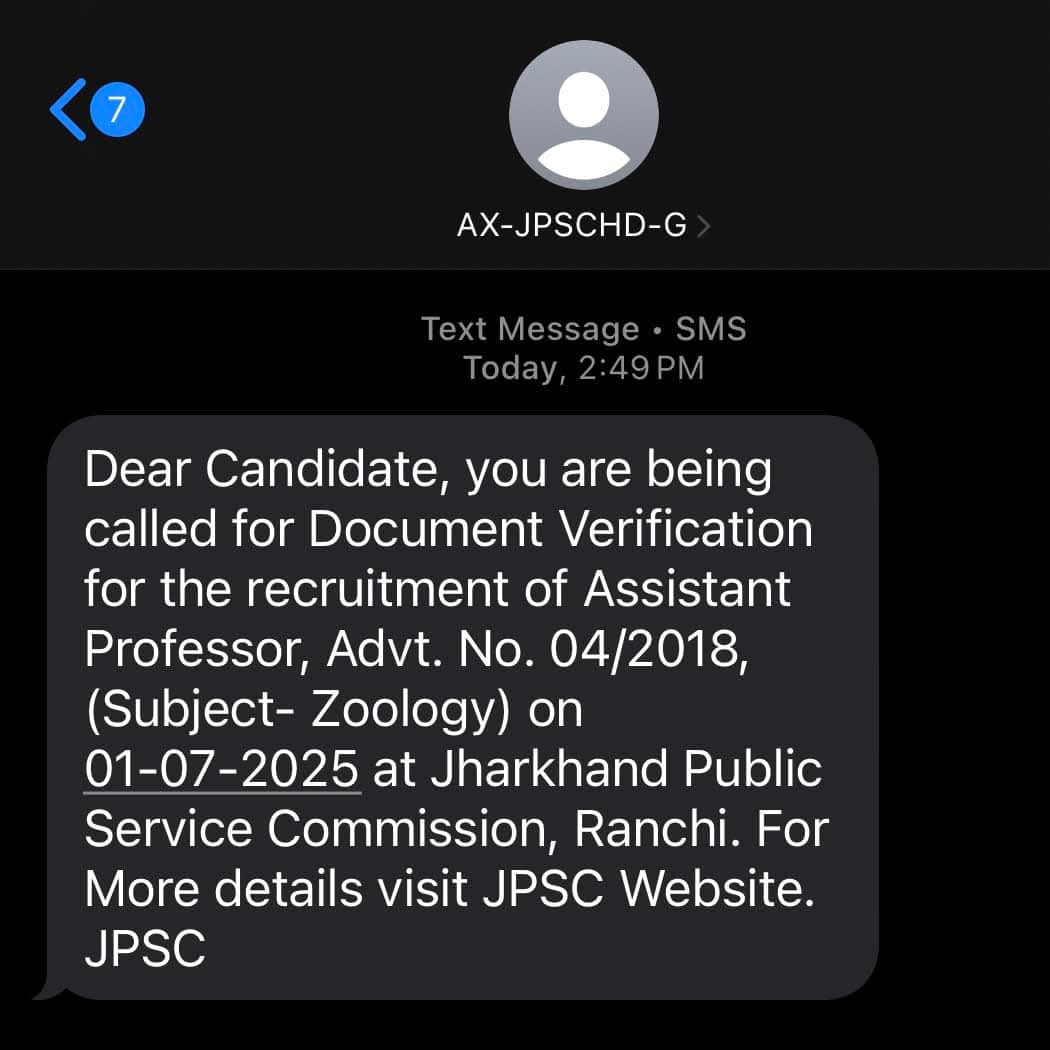 profrahulk's tweet image. Today, #JPSC messaged me that I am shortlisted for final screening for Assistant Professor (AP) post in Jharkhand&apos;s state universities for which I applied 7 years ago. Meanwhile, I already cracked #UPPSC, #MPPSC &amp;amp; #BPSC AP Exams. I chose BPSC &amp;amp; have also got promotion recently.