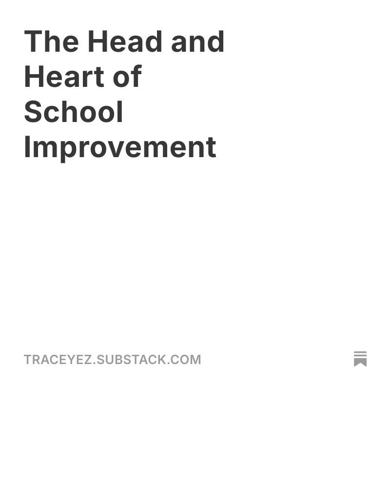 The concept of Ferocious Warmth cultures is simple — we need to balance both the emotional and strategic approaches, the results and the relationships.

Read it here: 👇
traceyez.substack.com/p/the-head-and…