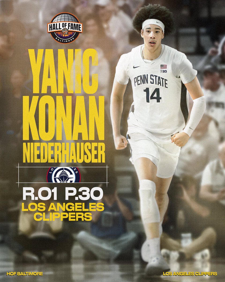 #HOFSeries Alum <a href="/YanicKonan/">Yanic Konan Niederhäuser</a>. 🤝 #NBADraft