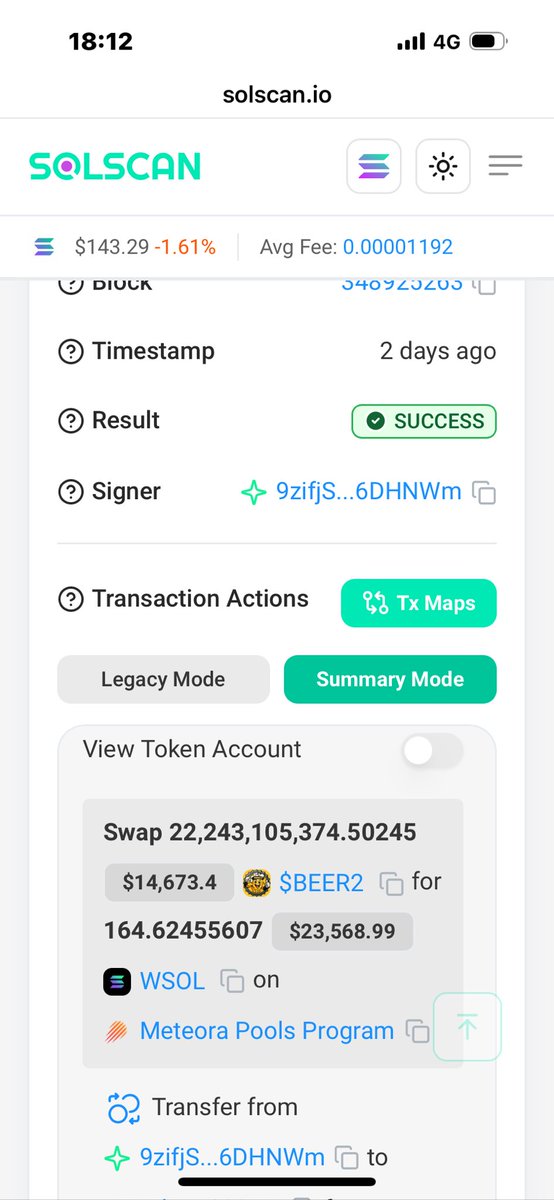 <a href="/BEER/">beer</a> 2.0 it’s a SCAM token where the Team sell continue from buy-back wallets and the tokens from Meteora LP to go down the price, and after they send $Sol to Binance to sell.

When I ask on Telegram group I receive ban 
<a href="/beercoinmeme/">Beercoin 2.0</a> team what’s happening?