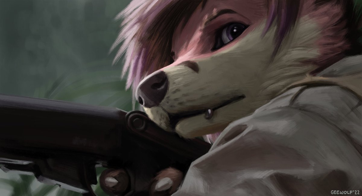Art_GeeWolf's tweet image. my closest shot movie frame studies, tomorrow i'll finish a new close one :)