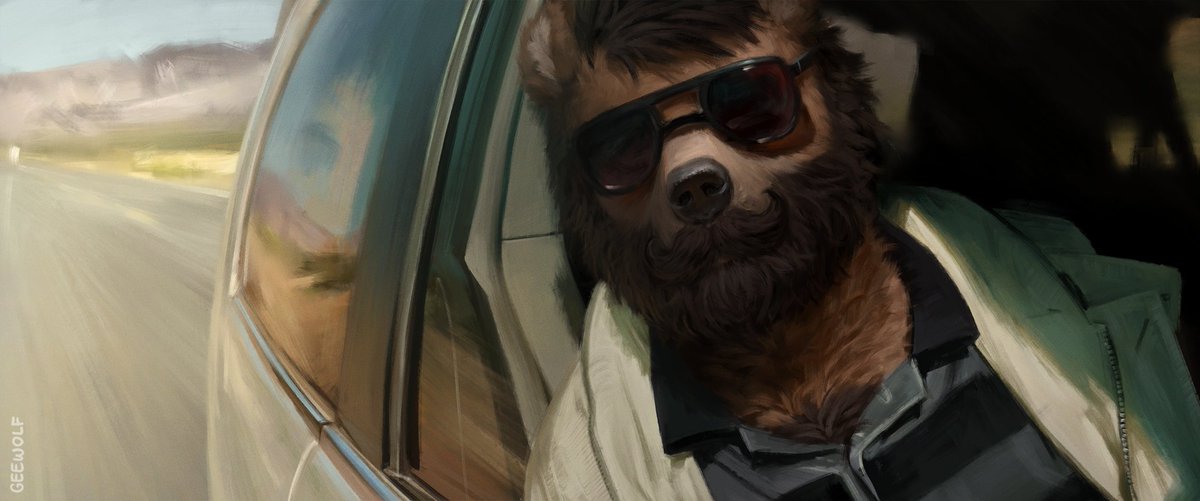 Art_GeeWolf's tweet image. my closest shot movie frame studies, tomorrow i'll finish a new close one :)