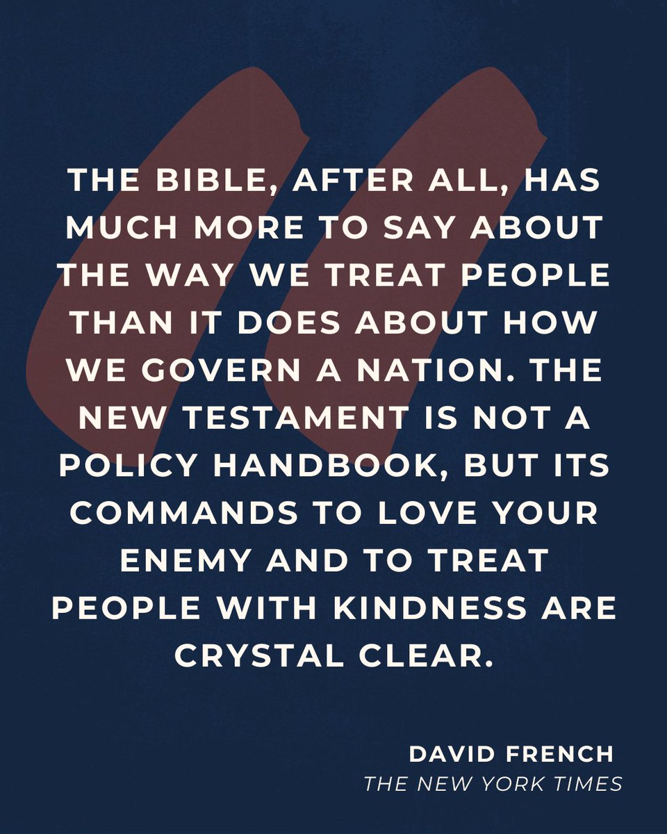 AfterParty2024's tweet image. You won’t find tax brackets or border policy in the New Testament.
What you will find? Commands that are impossible to miss—and even harder to live out:
Love your enemy.
Be kind to everyone.
Do justice. Love mercy. Walk humbly.
As David put it, "The Bible has much more to…